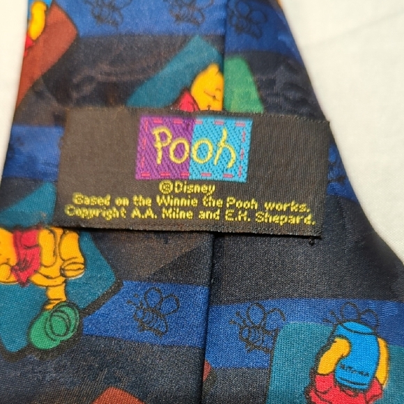 Blue and Orange Silk Patterned Ties - Picture 6 of 13